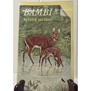 Bambi 1966 Pocket‎ Book 4th Printing Paperback by Felix Salten